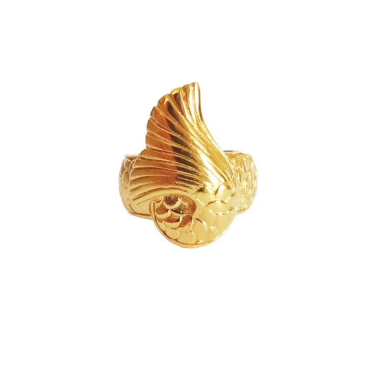 Siren Gold Mermaid Tail Ring
