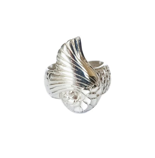 Siren Silver Mermaid Tail Ring